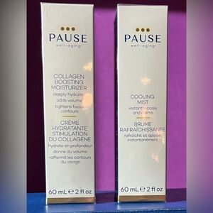 PAUSE Well Aging - Collagen Boosting Moisturizer and Cooling Mist Set☘️☘️☘️